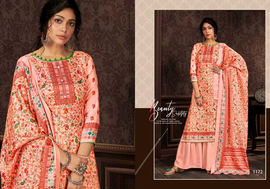 Kashmiri Queen Vol-7 Pashmina Dresses Set Kashmiri Queen Vol-7 Pashmina Dresses Set